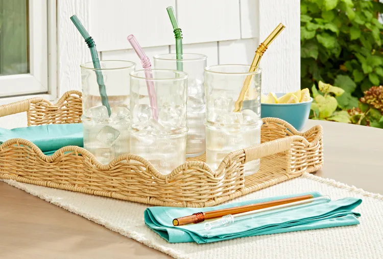 Fluted Drinkware Is Set to Be Everywhere This Summer—Here’s Why It's Perfect for Entertaining